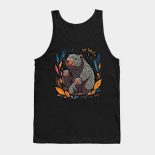 Wombat Fathers Day Tank Top